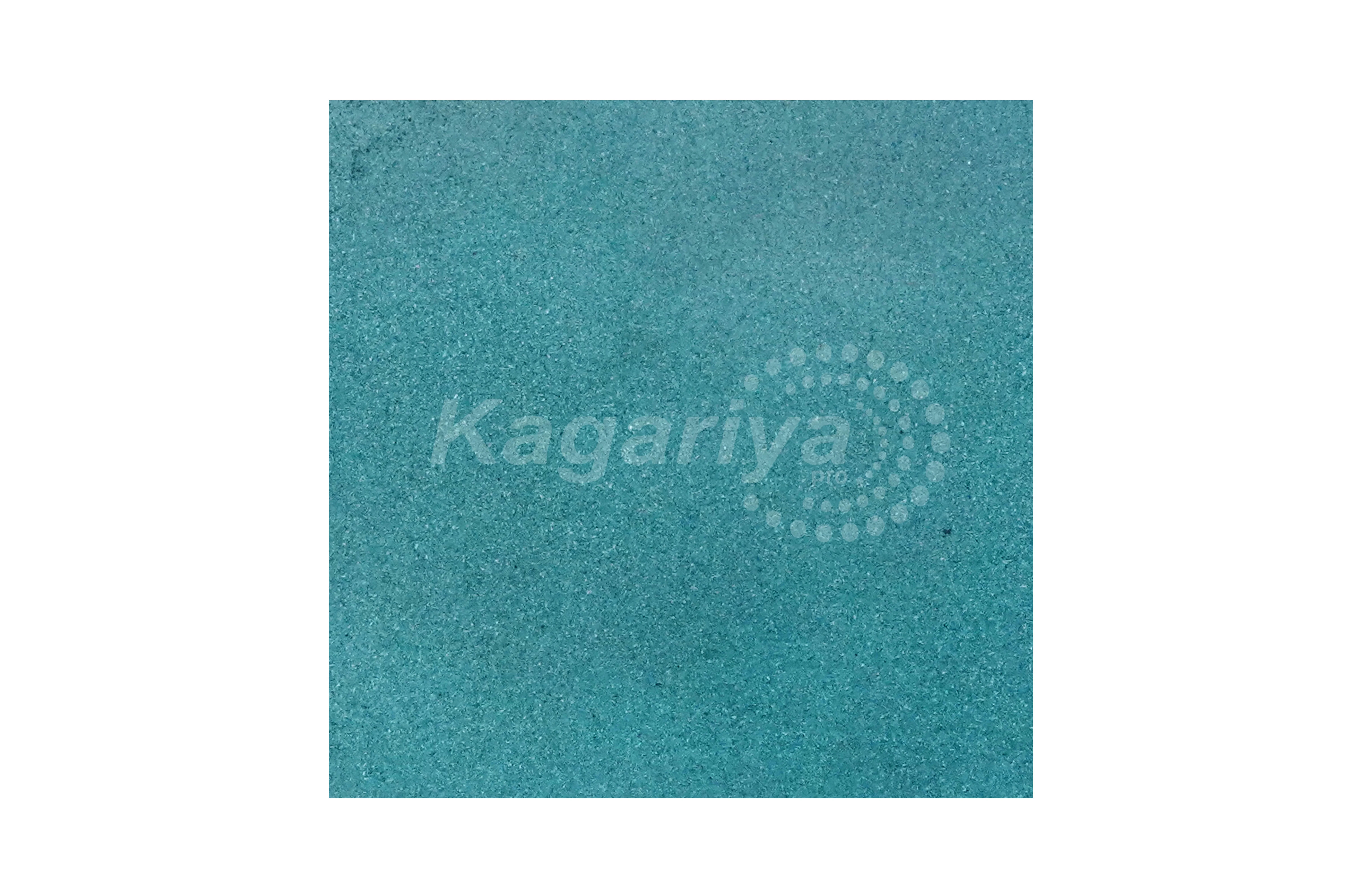 Green SBR Rubber Tile for gym and outdoor use