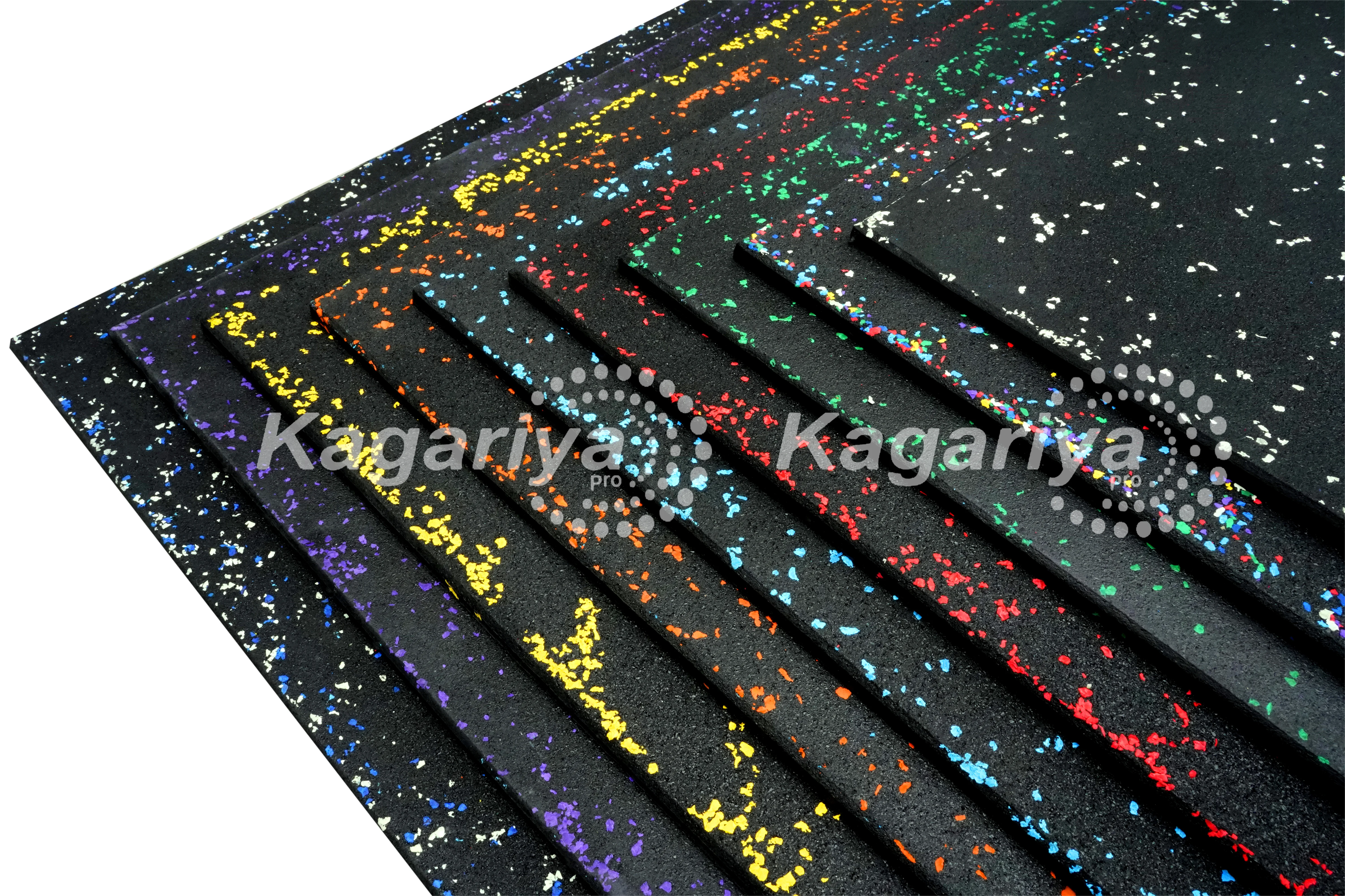 Premium EPDM Rubber Tile installation