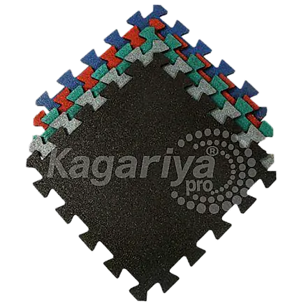 Interlocking Rubber Tiles for gym flooring