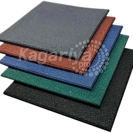 Gym Rubber Tiles modular flooring for gyms
